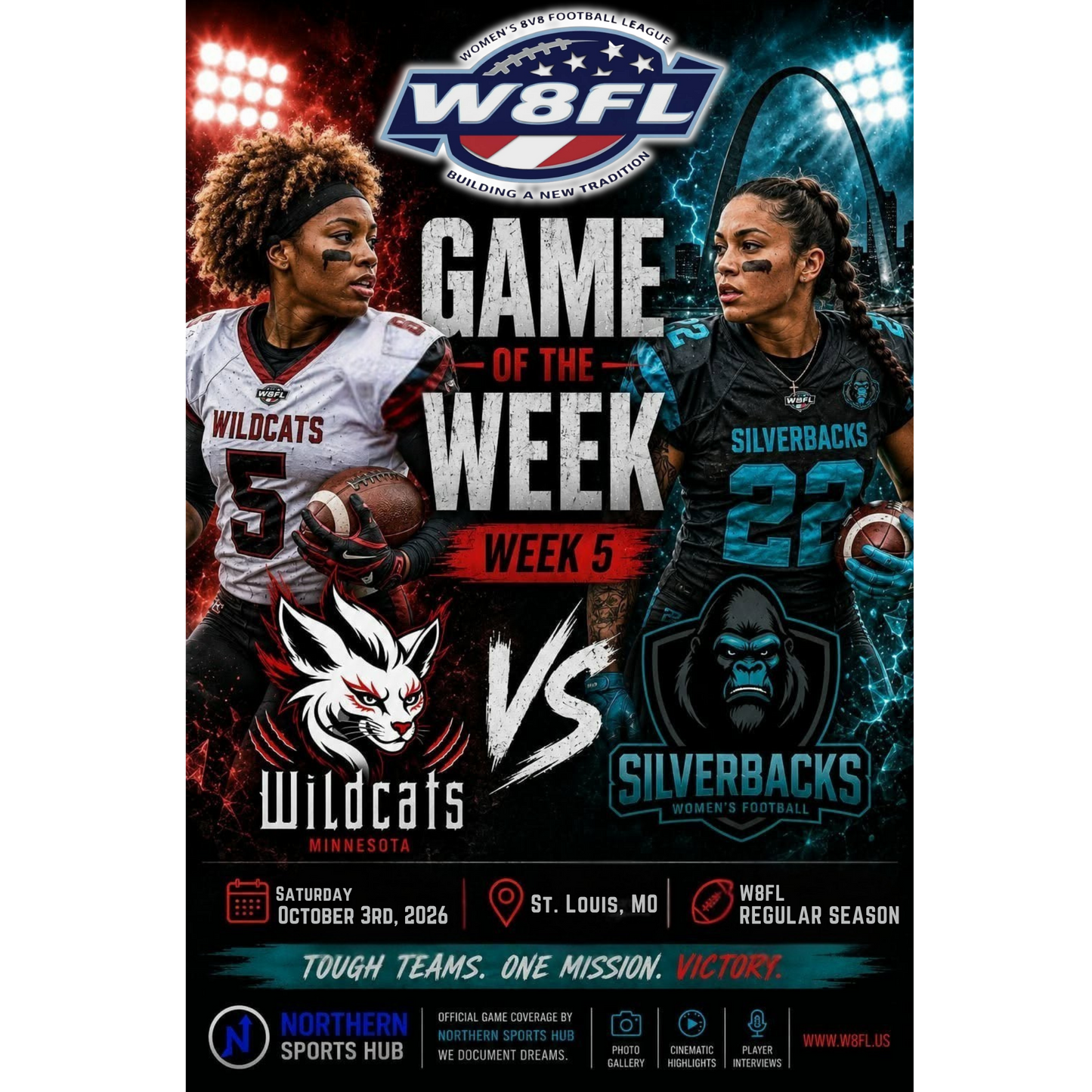 W8FL Game Tickets - WEEK 5