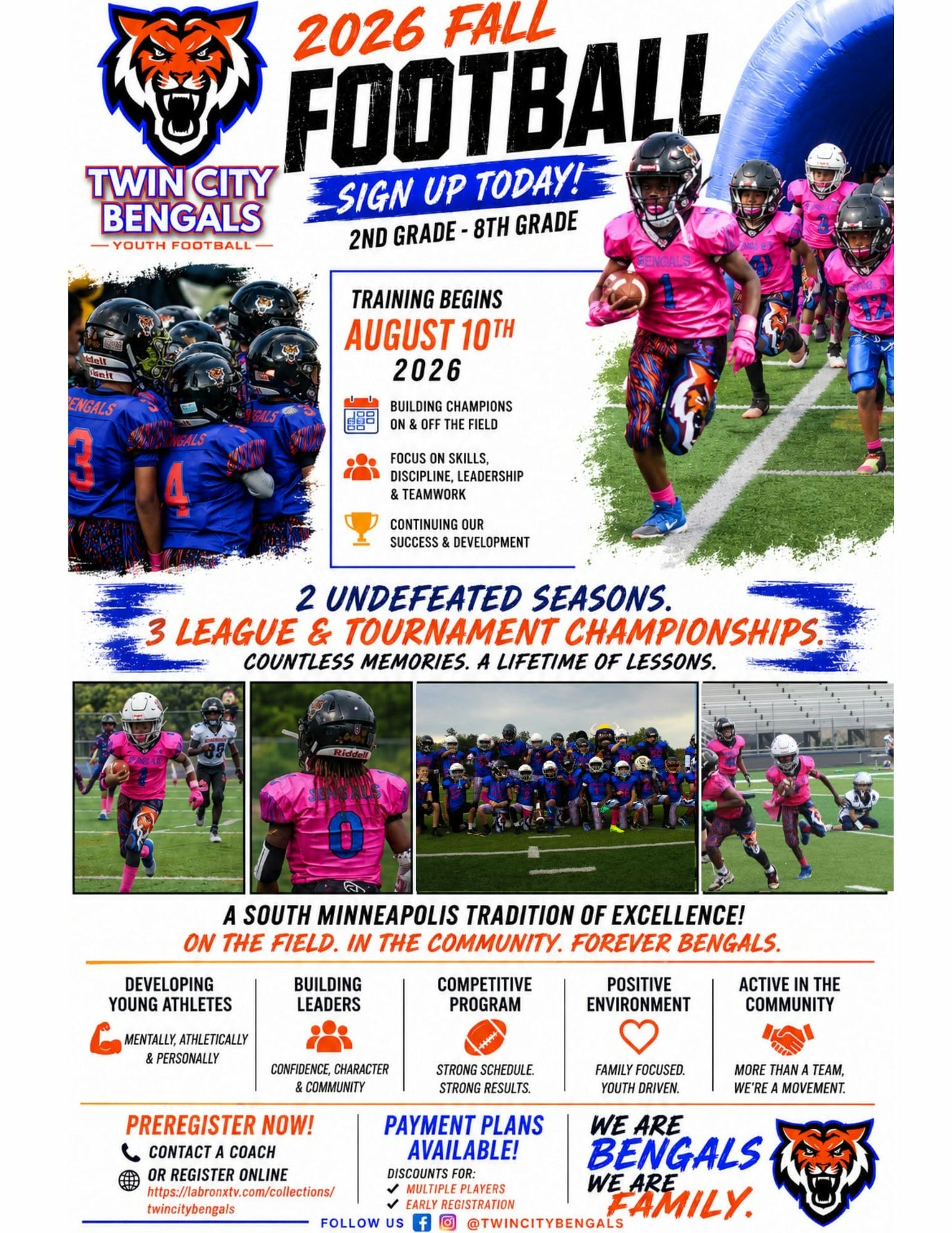 2026' Bengals Registration