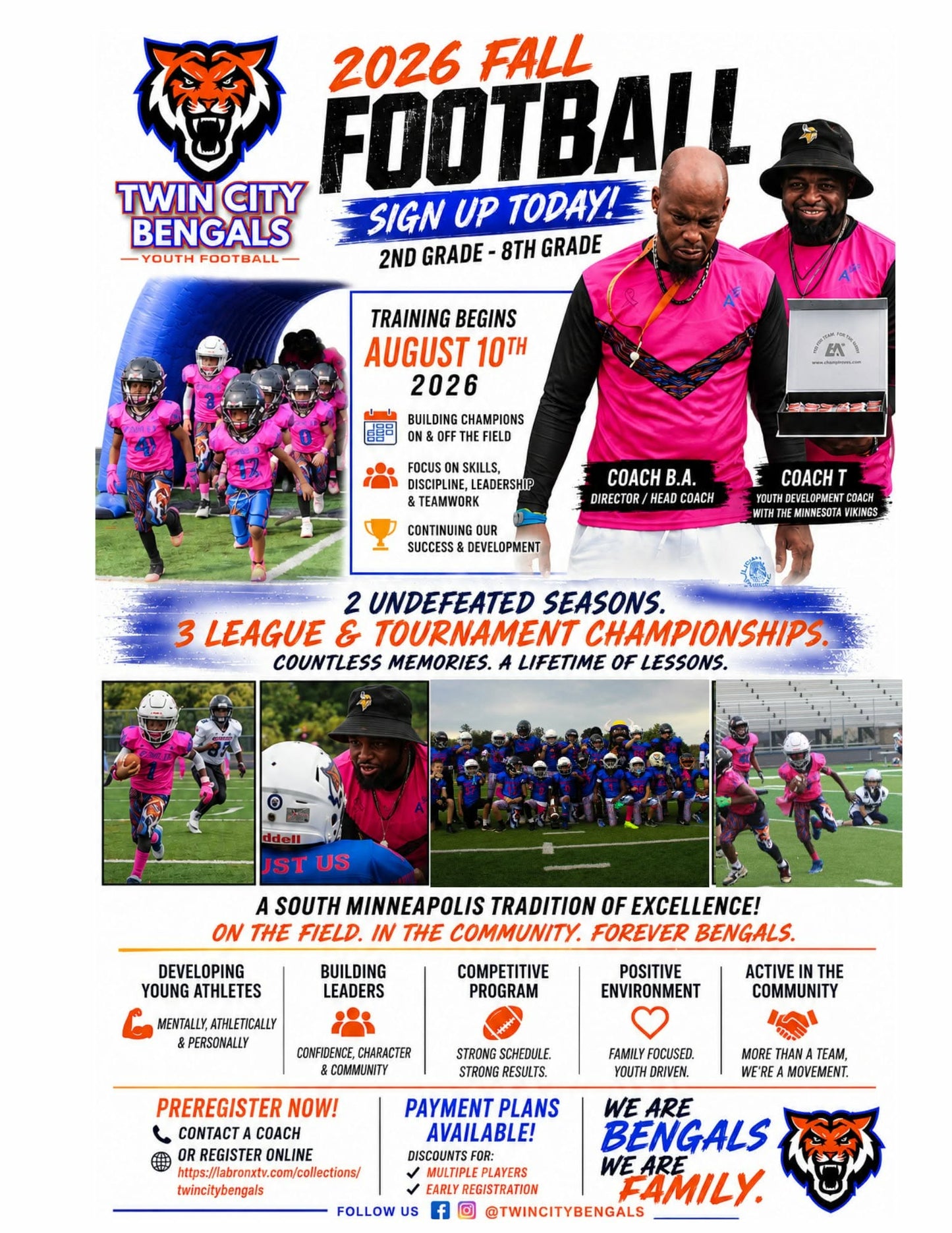 2026' Bengals Registration