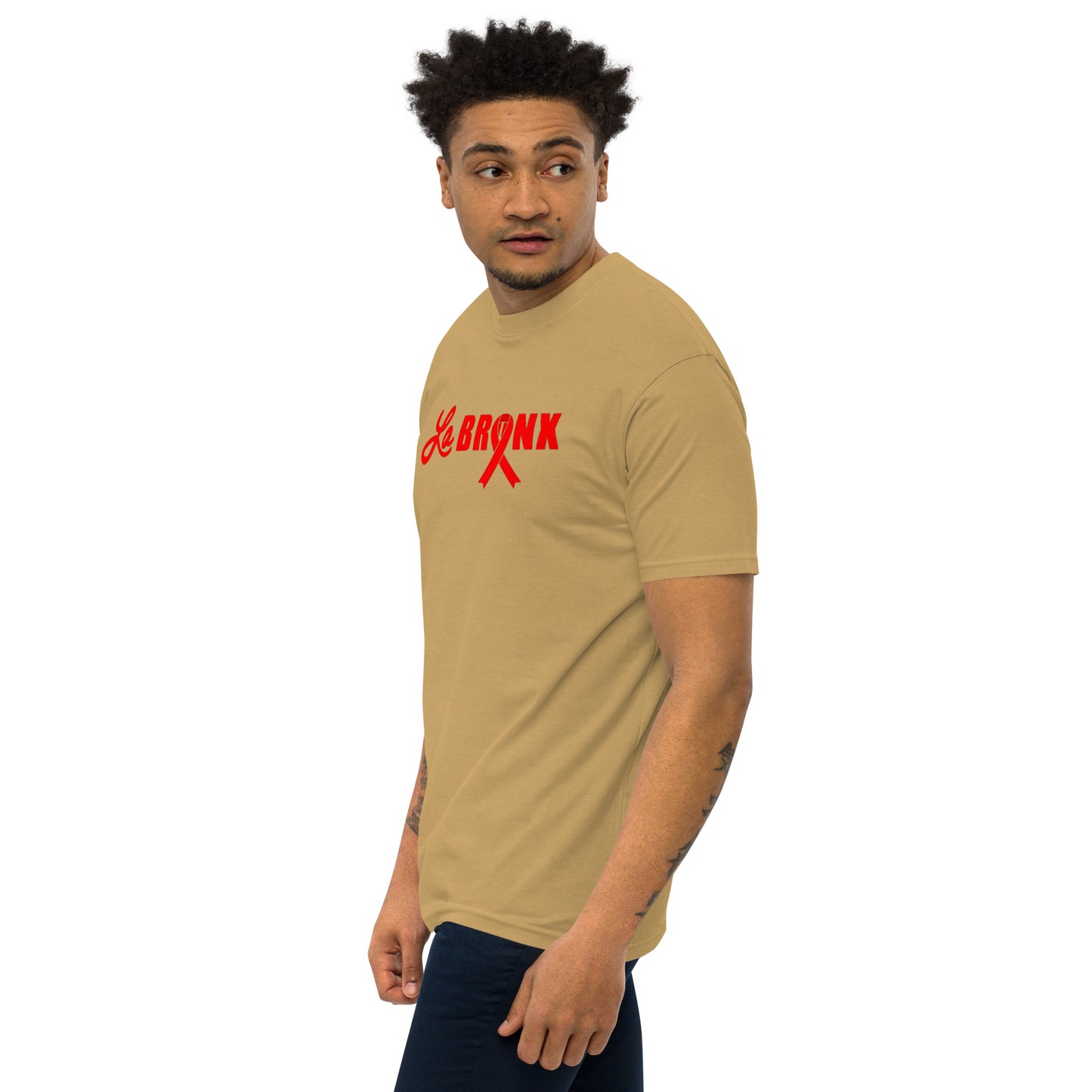 LaBronx - World Aids Day Men’s premium heavyweight tee